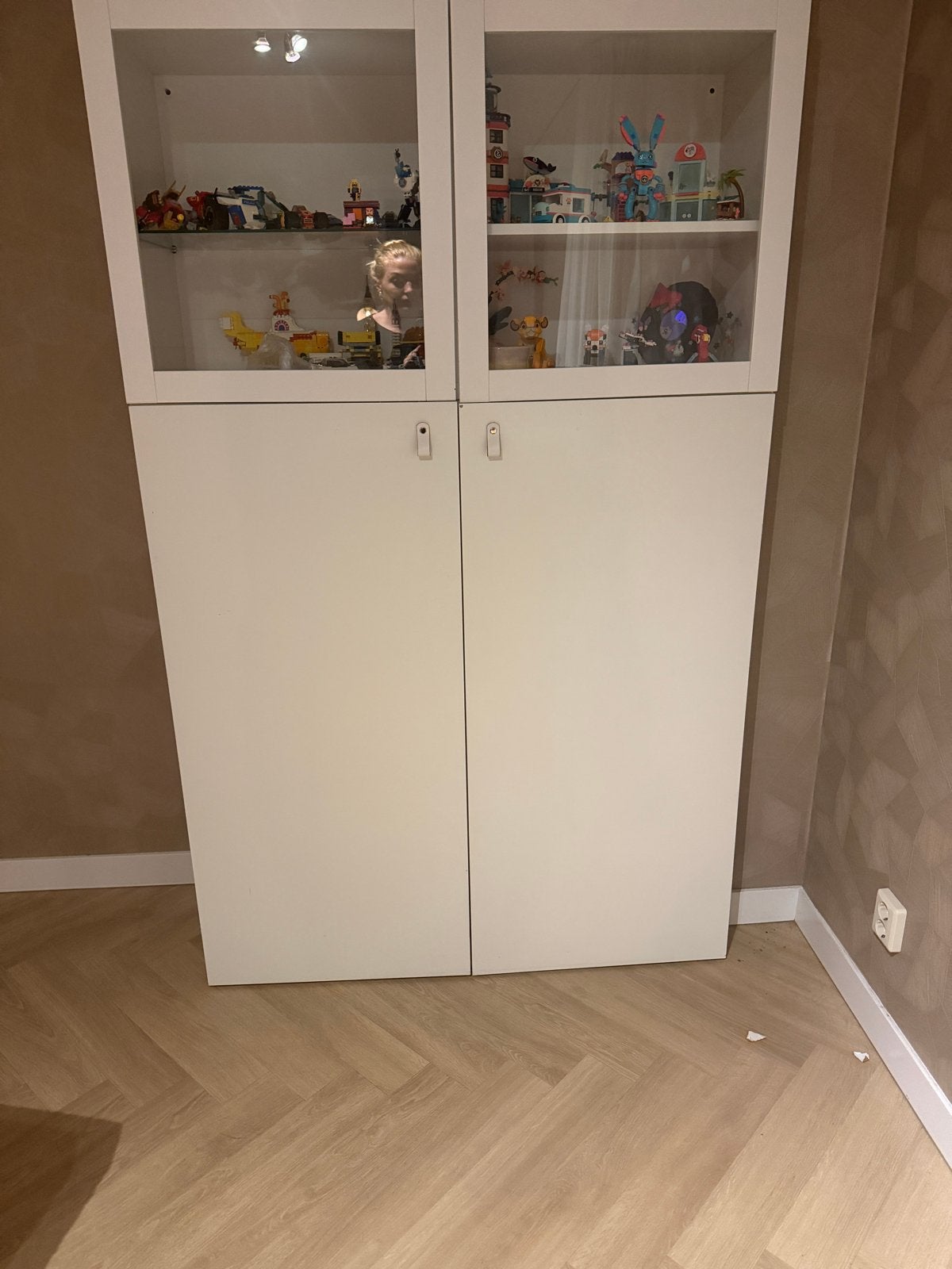 IKEA Besta Vitrinekast - Flexibel en Compleet, Ophalen, Gebruikt, 200 cm of meer, 50 tot 100 cm