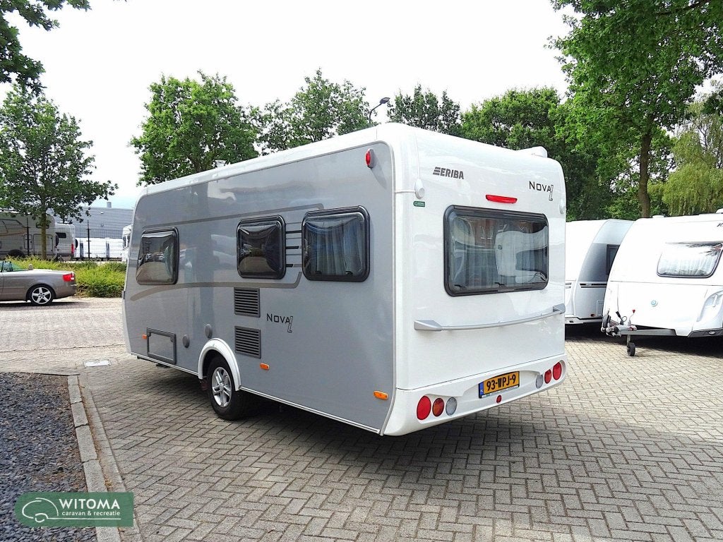 Eriba Nova Light 470 verko0cht, Caravans en Kamperen, Standaardzit, Schokbreker, Bedrijf, Tot en met 3