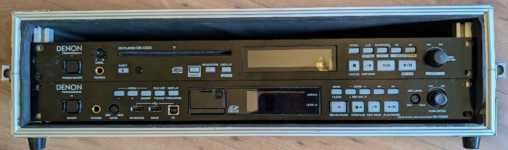 Denon DN-C620 CD-Speler & Denon DN-F650R Digitale Recorder, Ophalen of Verzenden, Gebruikt, Audio