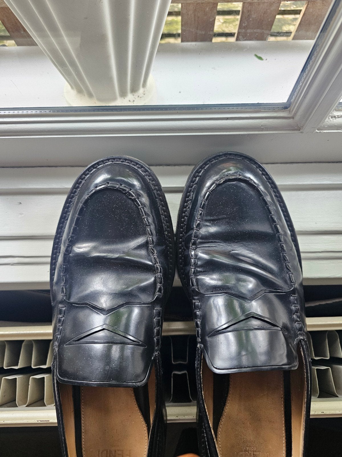 Fendi Loafers Zwart - Gedragen, Kleding | Dames, Schoenen, Fendi, Ophalen of Verzenden, Gedragen, Instappers
