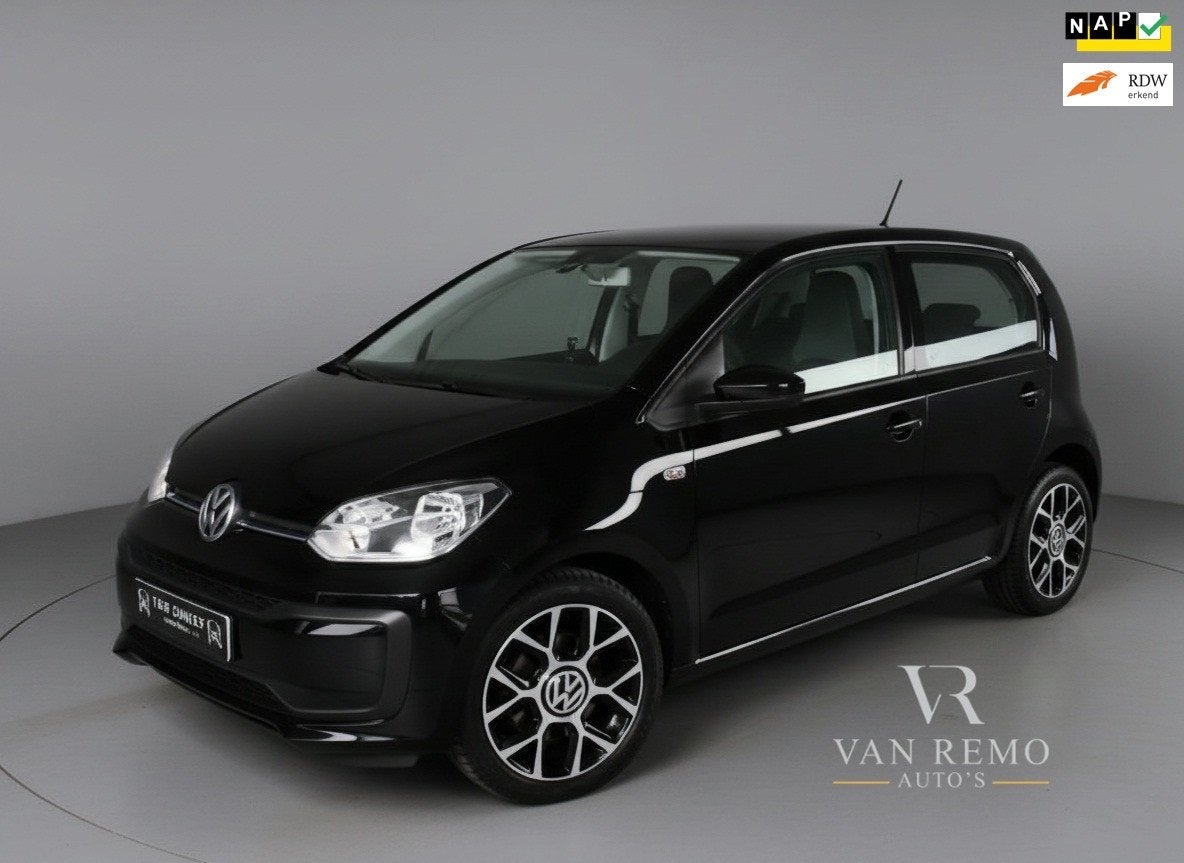 Volkswagen Up! 1.0 BMT move up! Airco|BT Audio|5drs|Orig NL|, Auto's, Volkswagen, Voorwielaandrijving, Gebruikt, Zwart, Origineel Nederlands