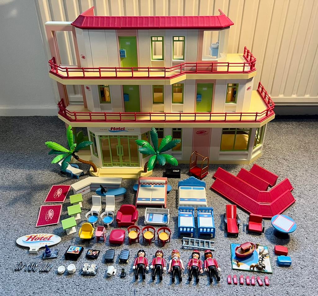 Playmobil hotel, Ophalen of Verzenden, Gebruikt