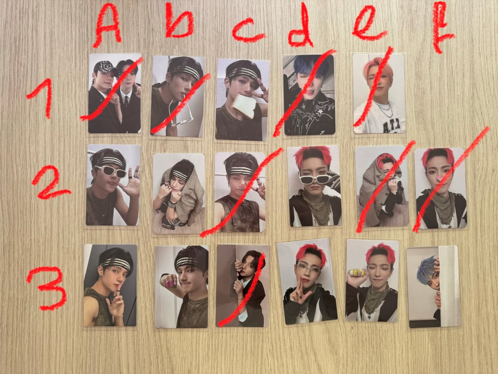 Ateez photocards outlaw ep 2, Ophalen of Verzenden, Zo goed als nieuw, Artiest