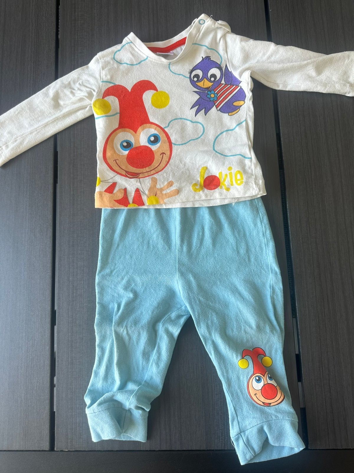 Jokie en Jet pyjama, Ophalen of Verzenden, Zo goed als nieuw, Jongetje of Meisje, Nacht- of Onderkleding