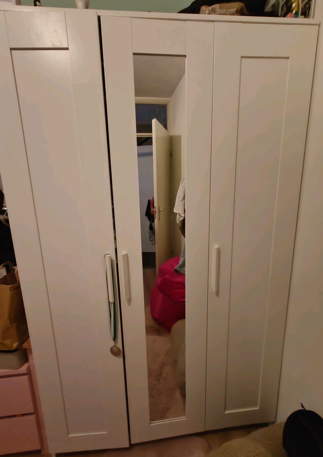 Ikea kledingkast Brimnes, Ophalen, Gebruikt