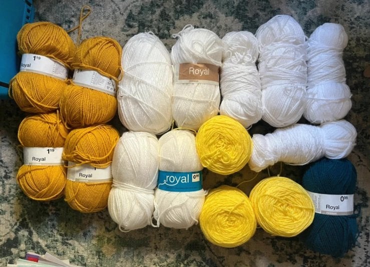 Garen Royal - zeeman, Hobby en Vrije tijd, Ophalen of Verzenden, Zo goed als nieuw, Breien of Haken, Wol of Garen