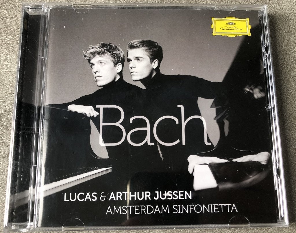 BACH - LUCAS & ARTHUR JUSSEN - AMSTERDAM SINFONIETTA, Ophalen of Verzenden, Barok, Zo goed als nieuw, Overige typen