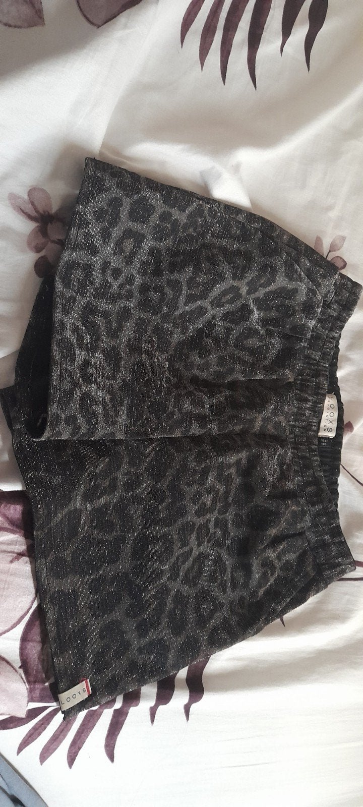 Looxs Revolution Panterprint Short Maat 134/140, Broek, Gebruikt, Looxs Revolution, Verzenden