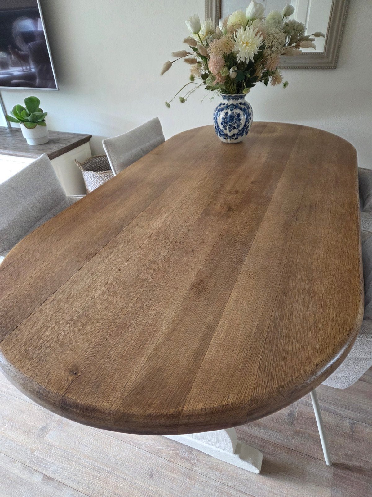 oude kloostertafel, Ophalen, Gebruikt, 50 tot 100 cm, 150 tot 200 cm
