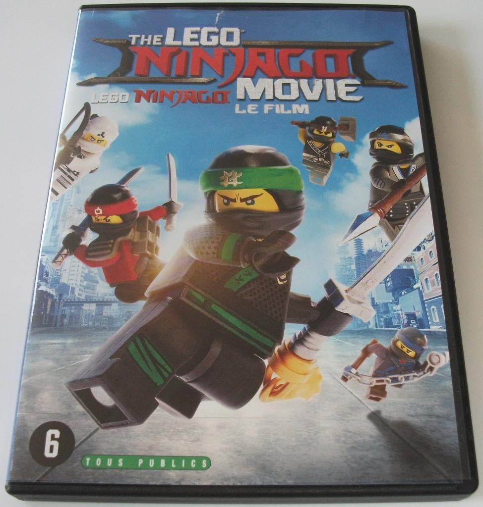 Dvd *** LEGO NINJAGO MOVIE ***, Cd's en Dvd's, Avontuur, Ophalen of Verzenden, Zo goed als nieuw, Vanaf 6 jaar