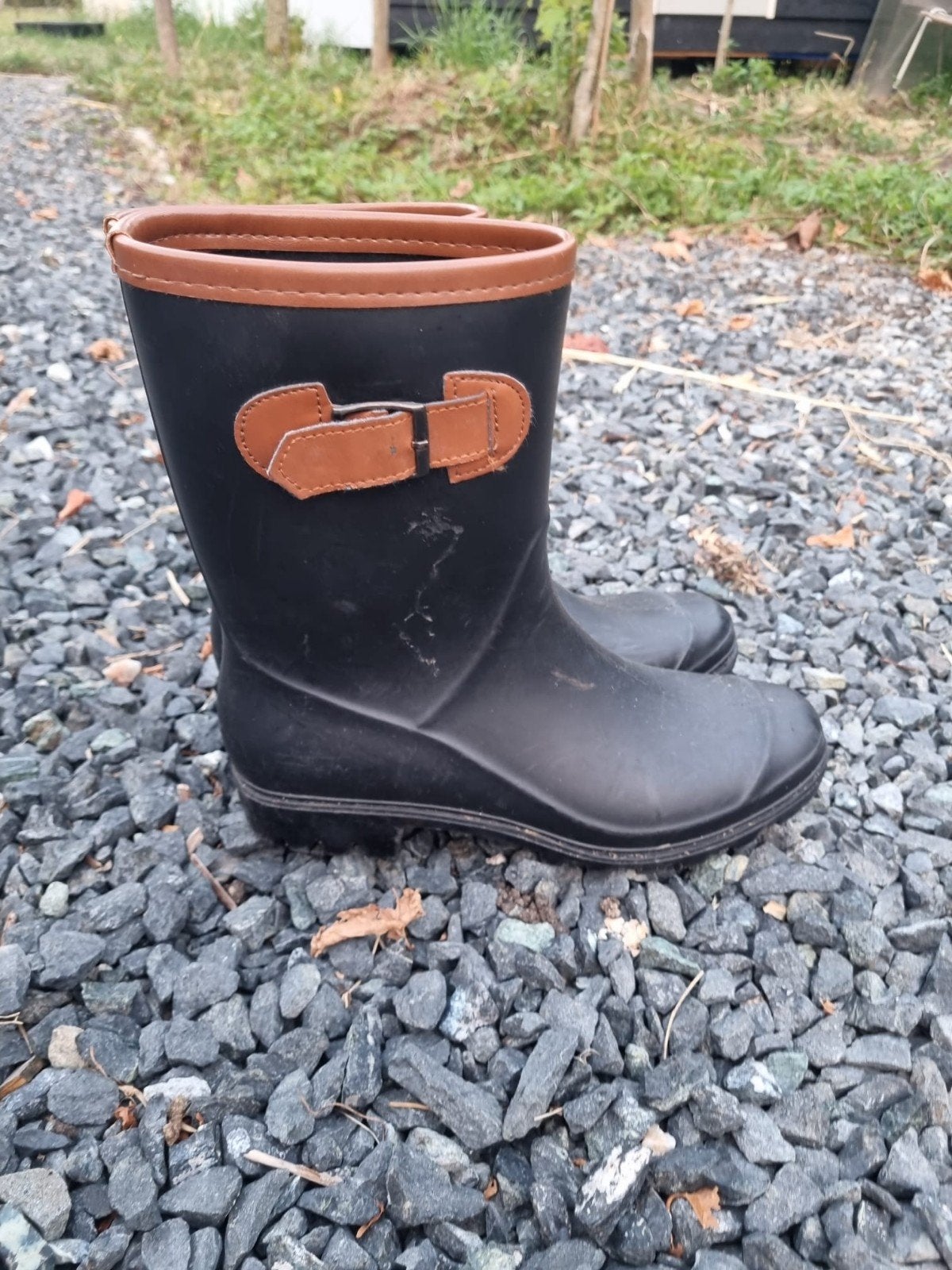 Regenlaarzen    maat 38, Kleding | Dames, Schoenen, Gedragen, Regenlaarzen, Zwart, Ophalen