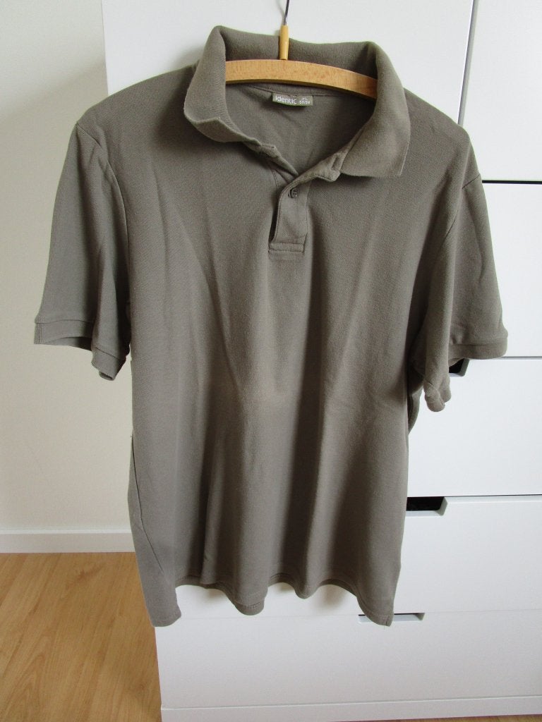 Identic - bruine polo maat XL, Bruin, Maat 56/58 (XL), Ophalen of Verzenden, Zo goed als nieuw