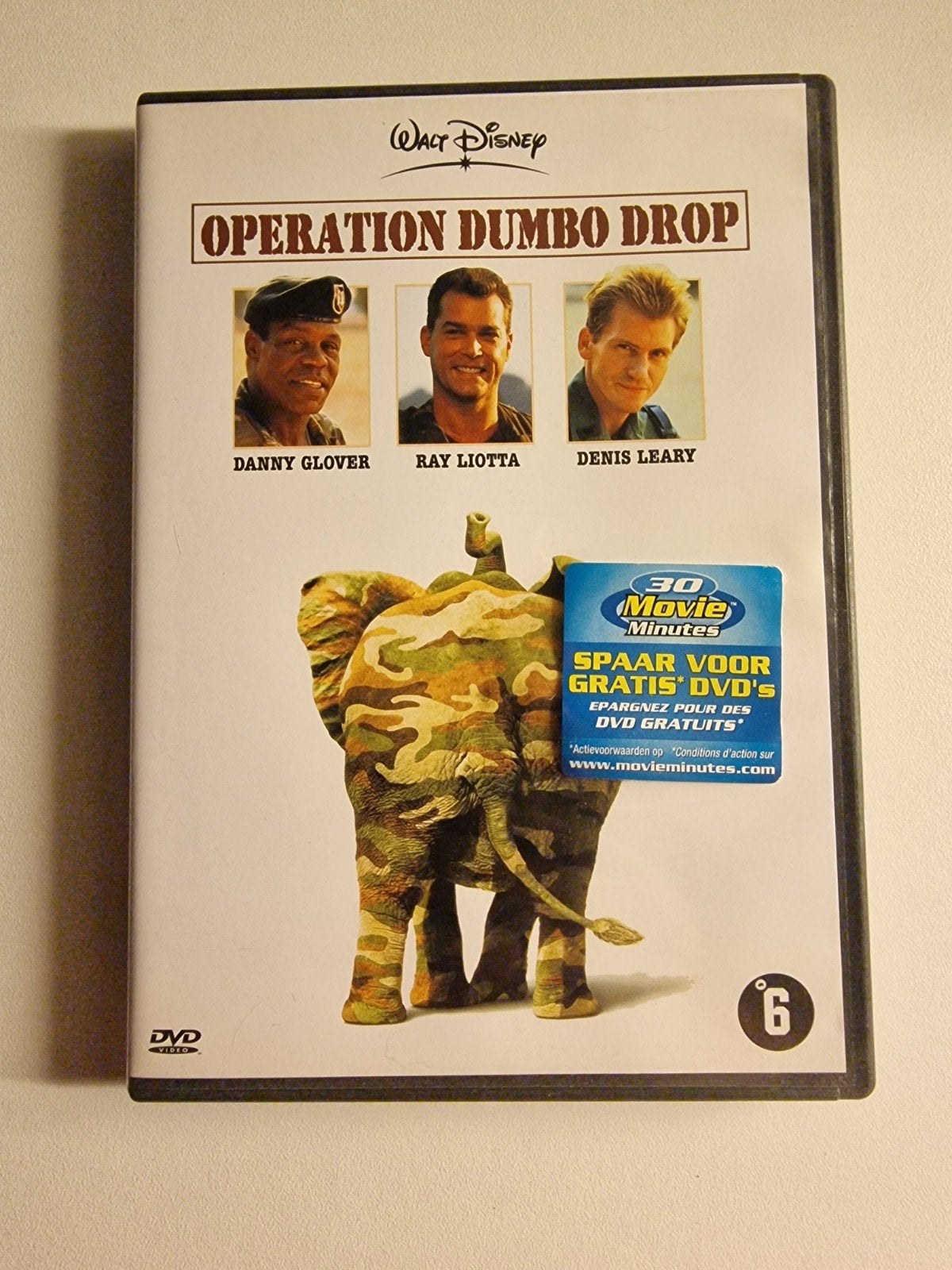 Operation Dumbo Drop DVD, Alle leeftijden, Nederlands, Ophalen of Verzenden, Gebruikt
