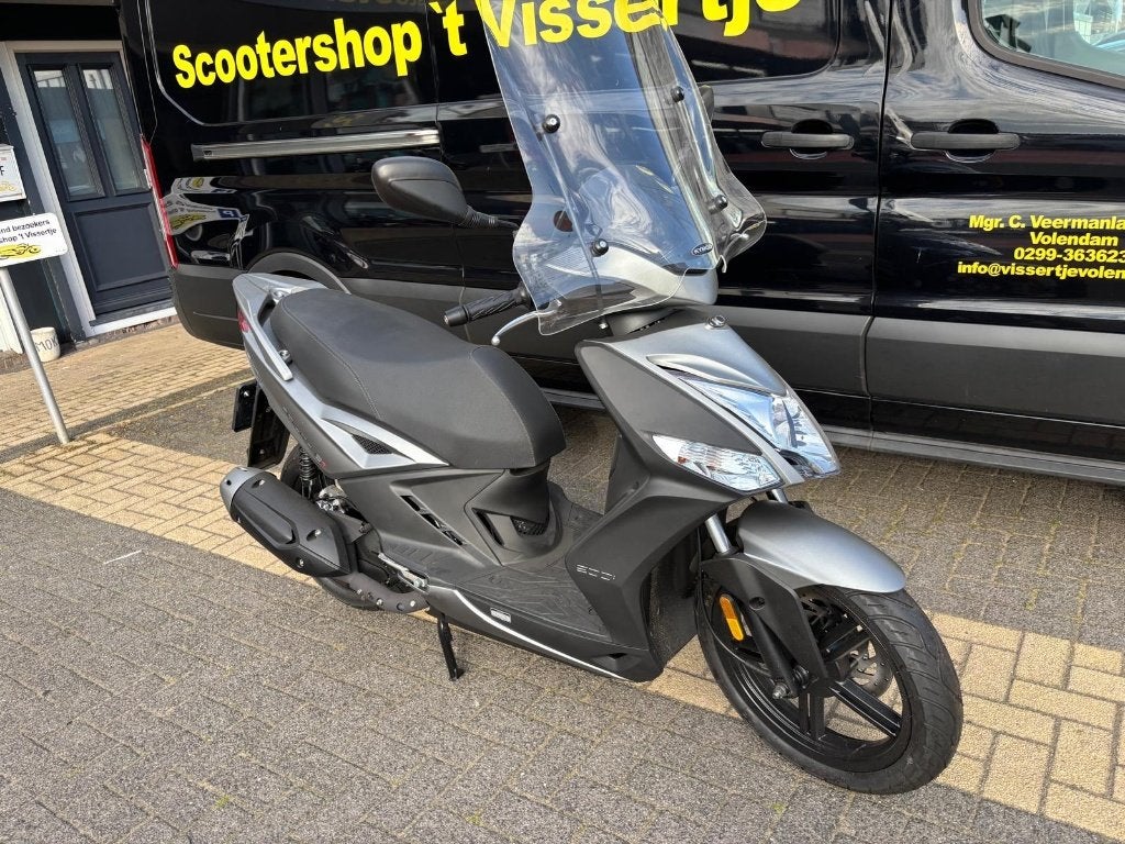 Kymco Agility 16+ 200i, 99 km,Inclusief hoog windscherm, Particulier, Minimaal motorrijbewijs A2, 200 cc, Automaat