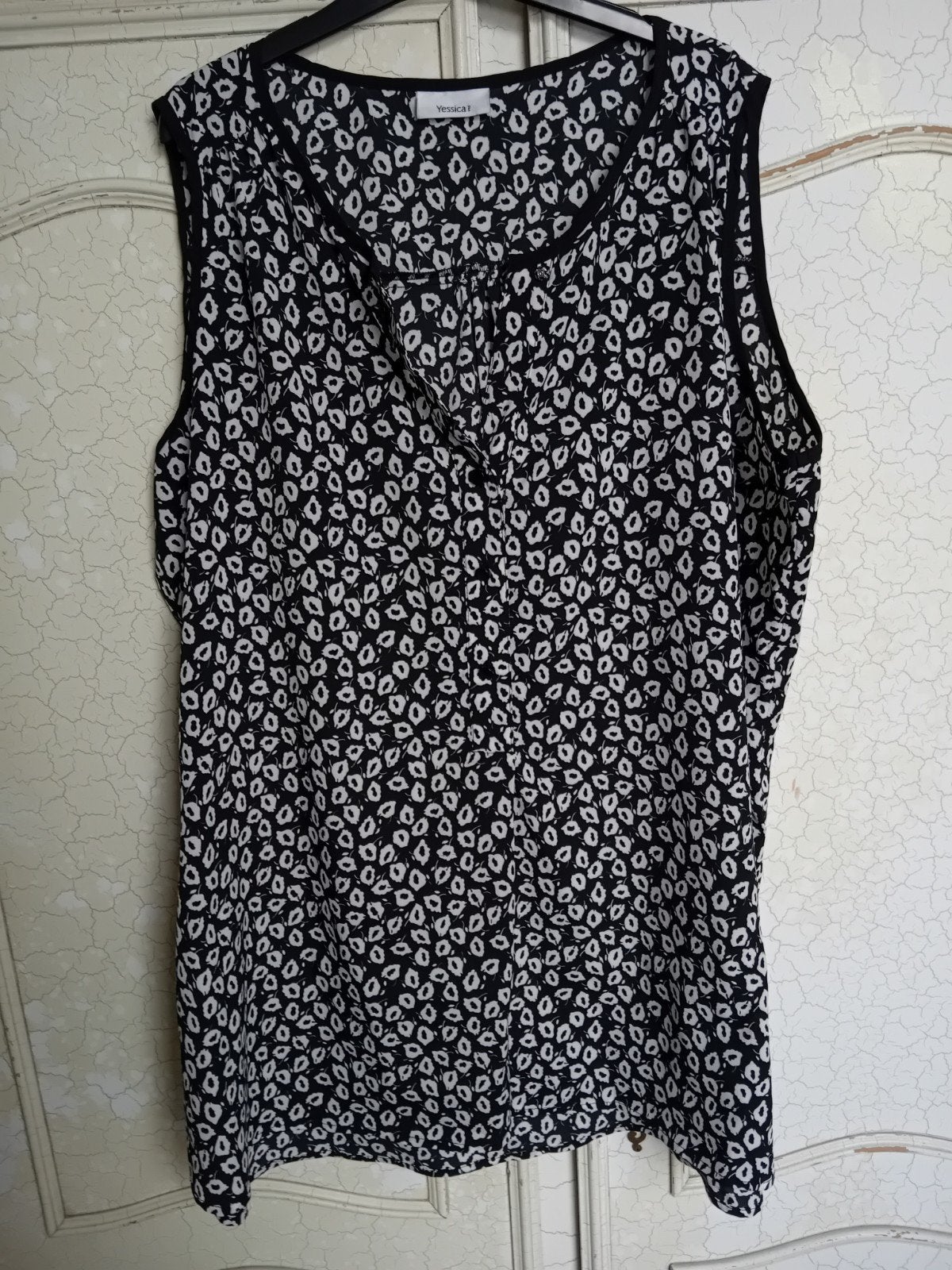 Nieuwe Jessica blouse maat 44, Jessica, Zwart, Maat 42/44 (L), Nieuw
