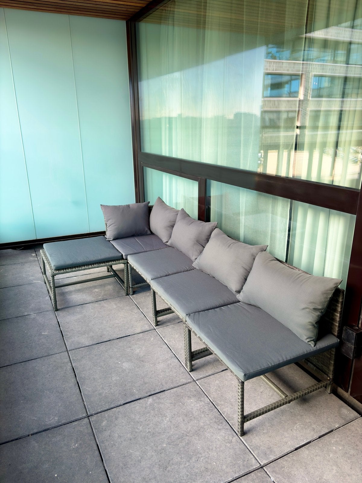 Modular balcony couch, Huis en Inrichting, Ophalen, Gebruikt