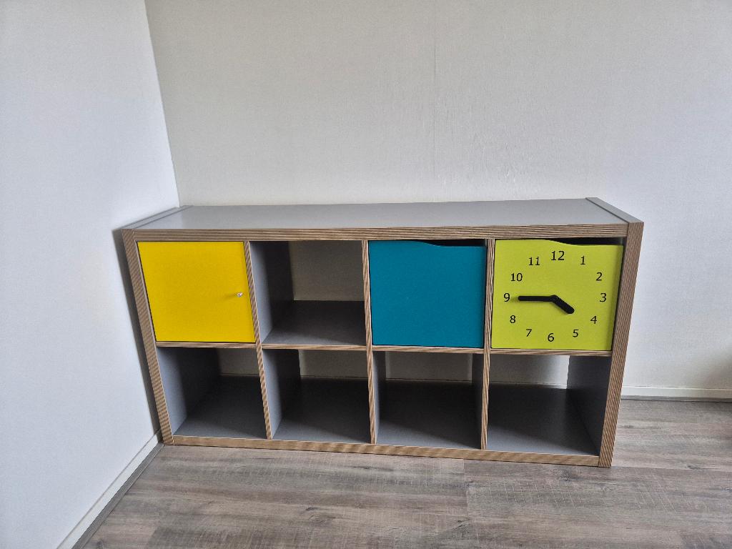 IKEA KALLAX Open Kast - 8 Vakken, Ophalen, Gebruikt, 50 tot 100 cm, Minder dan 100 cm
