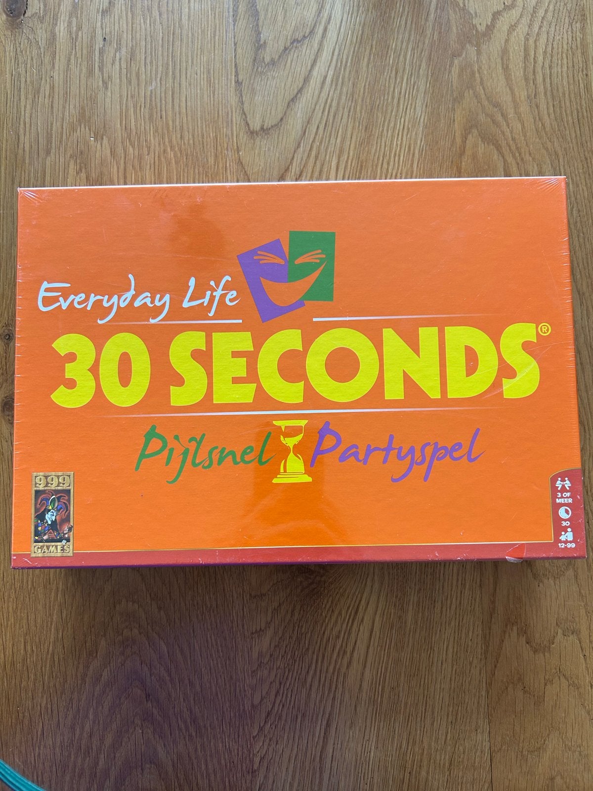 30 Seconds Pijlsnel Partyspel - Nieuw in verpakking, Drie of vier spelers, Ophalen of Verzenden, Nieuw