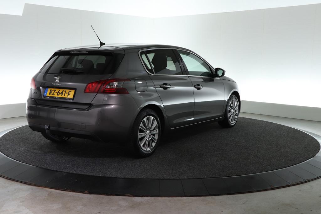 Peugeot 308 1.2 PureTech Allure | PANO-DAK | AFN. TREKHAAK |, Gebruikt, Euro 6, 1199 cc, Parkeersensor