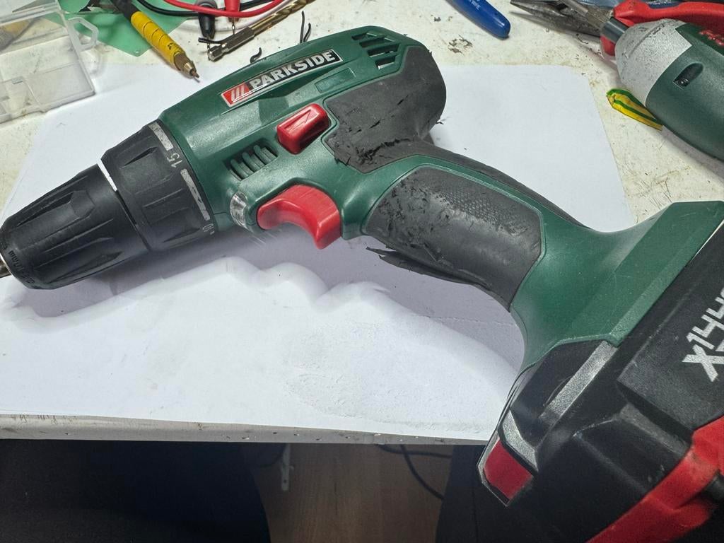 Parkside Boor-/Schroefmachine met gereviseerde accu, Ophalen of Verzenden, Gebruikt, Minder dan 400 watt, Boor- en Schroefmachine