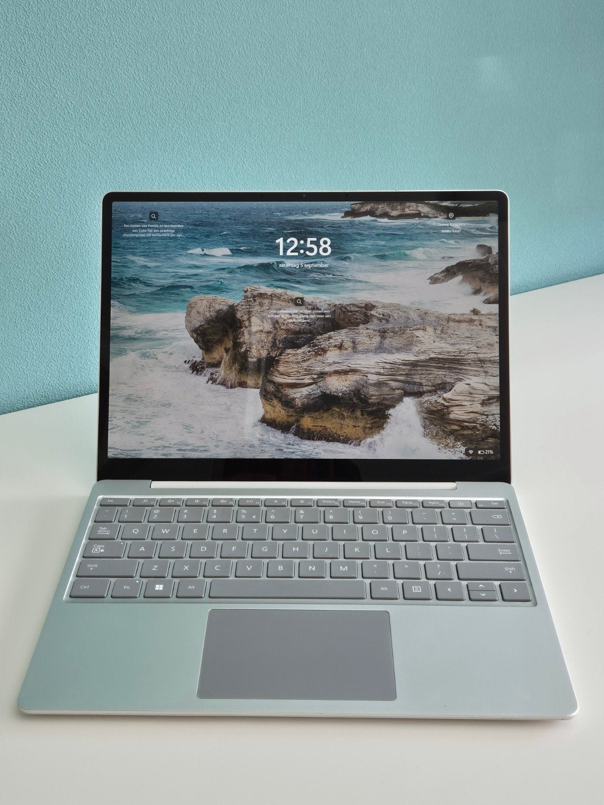 Microsoft Surface Laptop Go 2 i5-1135G7 16GB 256GB Touch, Intel® Core™ i5 1135G7  11th Generatie, 13 inch, Met touchscreen, Ophalen of Verzenden