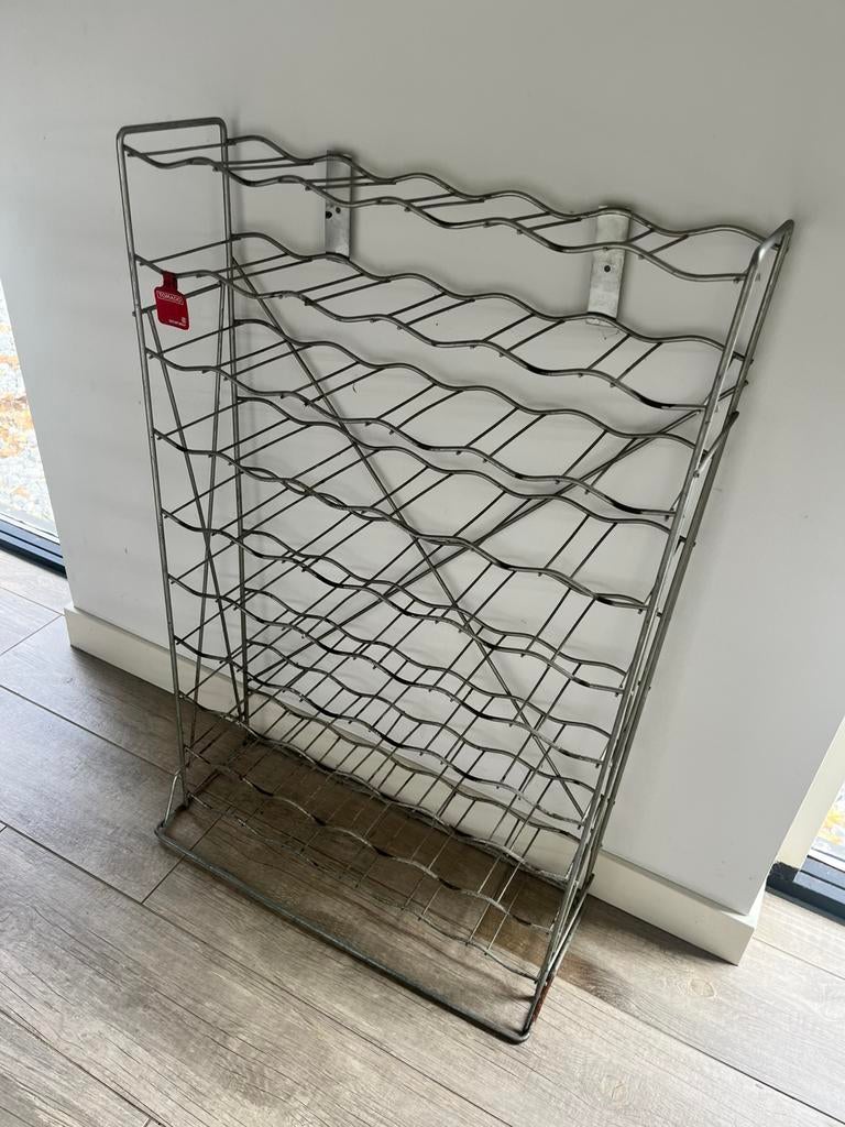 Vintage Tomado wijrek 60 flessen, Huis en Inrichting, Woonaccessoires | Wijnrekken, Ophalen, Gebruikt