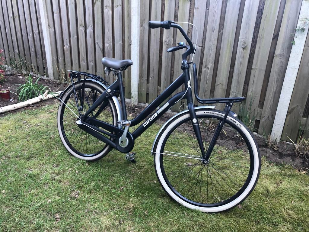 Cortina Crush Damesfiets - in goede staat, Terugtraprem, Gebruikt, Versnellingen, 56 cm of meer