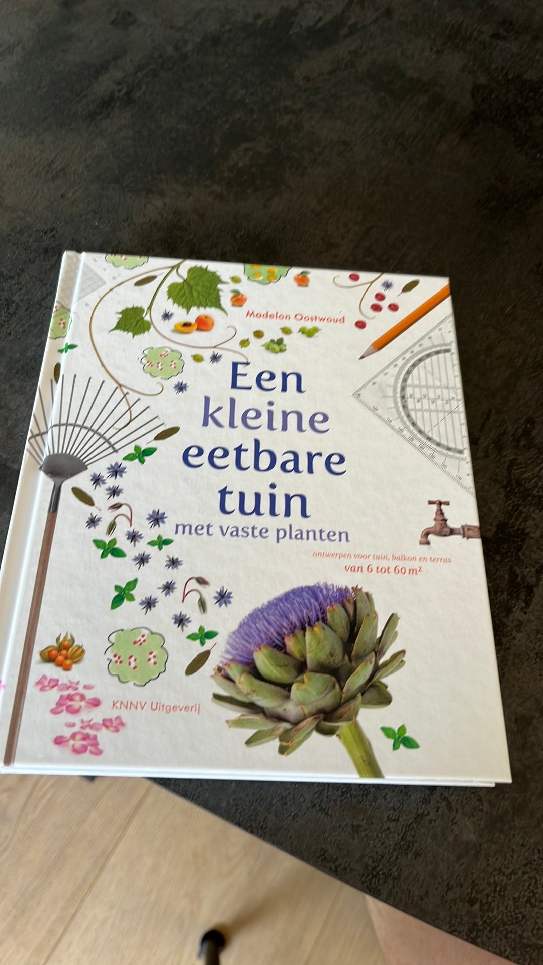 Madelon Oostwoud - Een kleine eetbare tuin, Boeken, Ophalen of Verzenden, Zo goed als nieuw, Madelon Oostwoud, Tuinieren en Tuinplanten