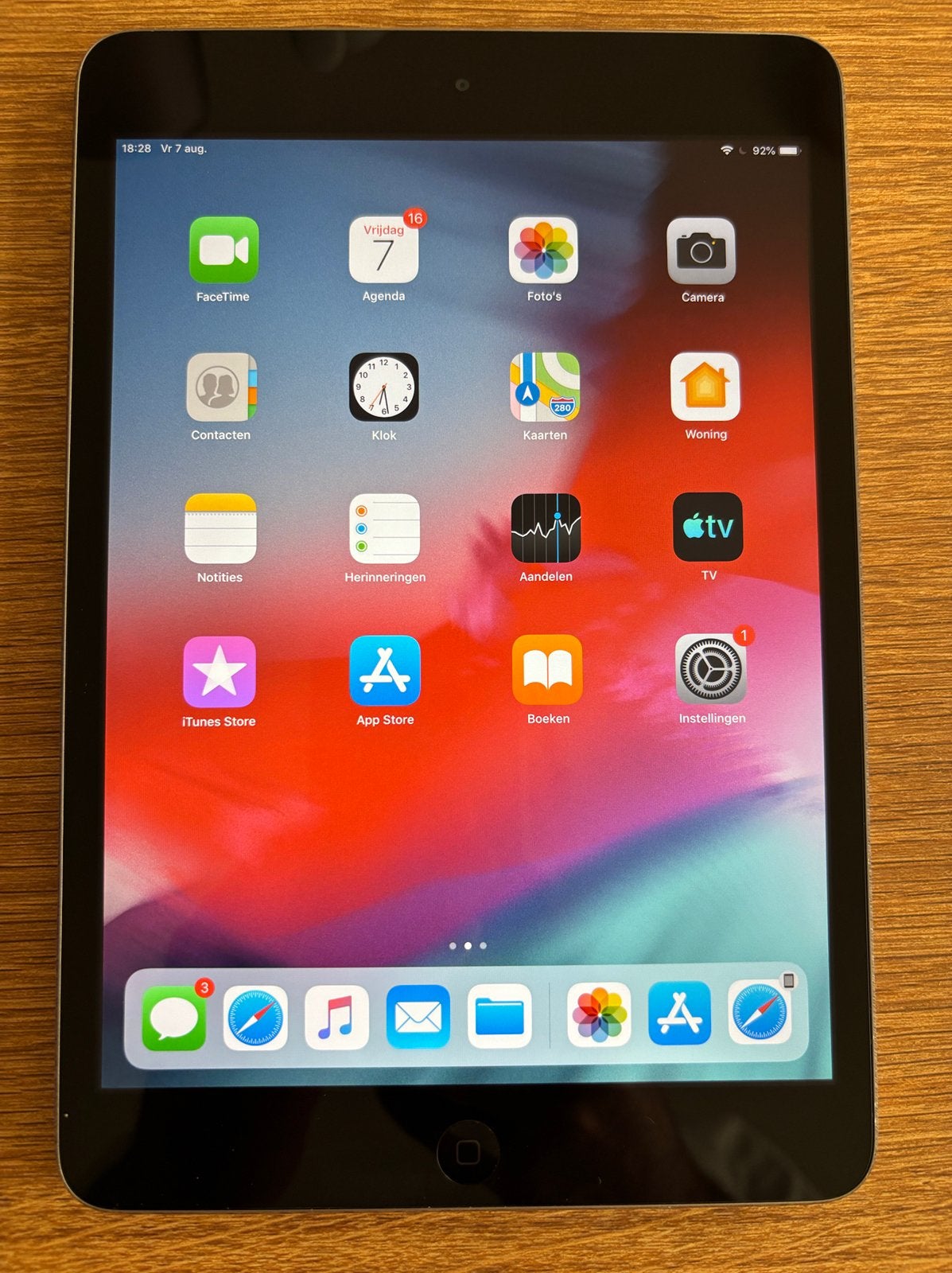 Apple Ipad Mini 2 16GB Grijs/silver, Ophalen, Apple iPad, 8 inch, Zo goed als nieuw