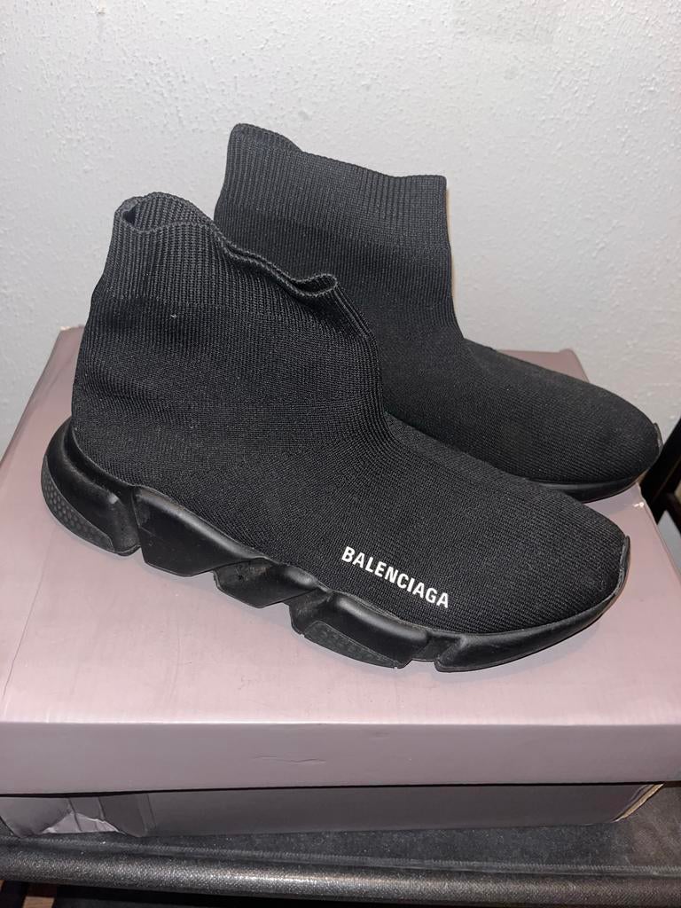 Balenciaga Speed Trainers Zwart - Maat 42, Kleding | Heren, Schoenen, Ophalen of Verzenden, Gedragen, Zwart, Sneakers of Gympen