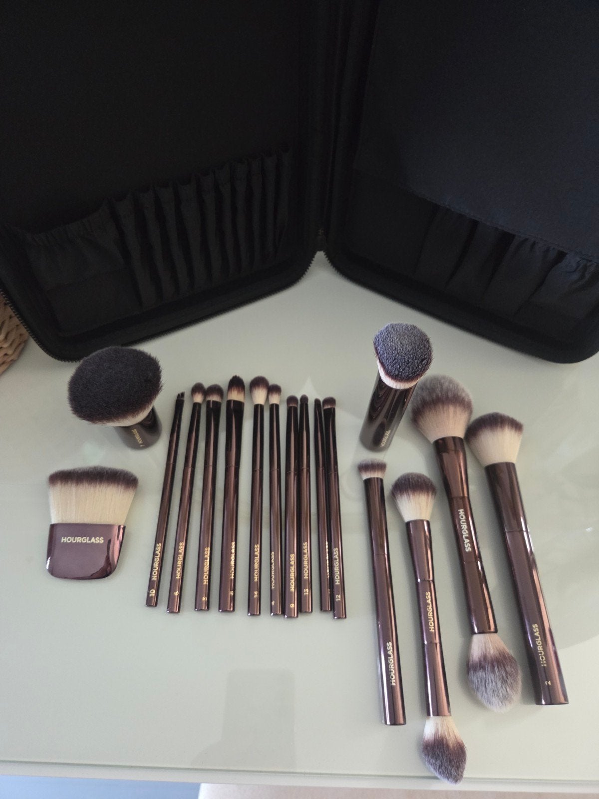 Makeup kwasten set van Hourglass, Ophalen, Zo goed als nieuw, Gehele gezicht