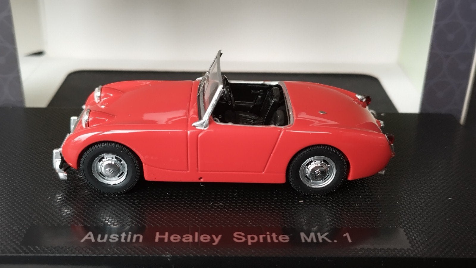 Austin Healey Sprite Red 1:43 Ebbro Pol, Overige merken, Auto, Verzenden, .