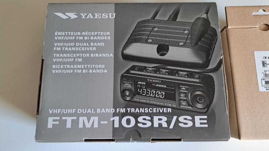 Yaesu FTM-10SE + MH-68A6J + MEK-M10, Ophalen of Verzenden, Zo goed als nieuw, Zender en Ontvanger