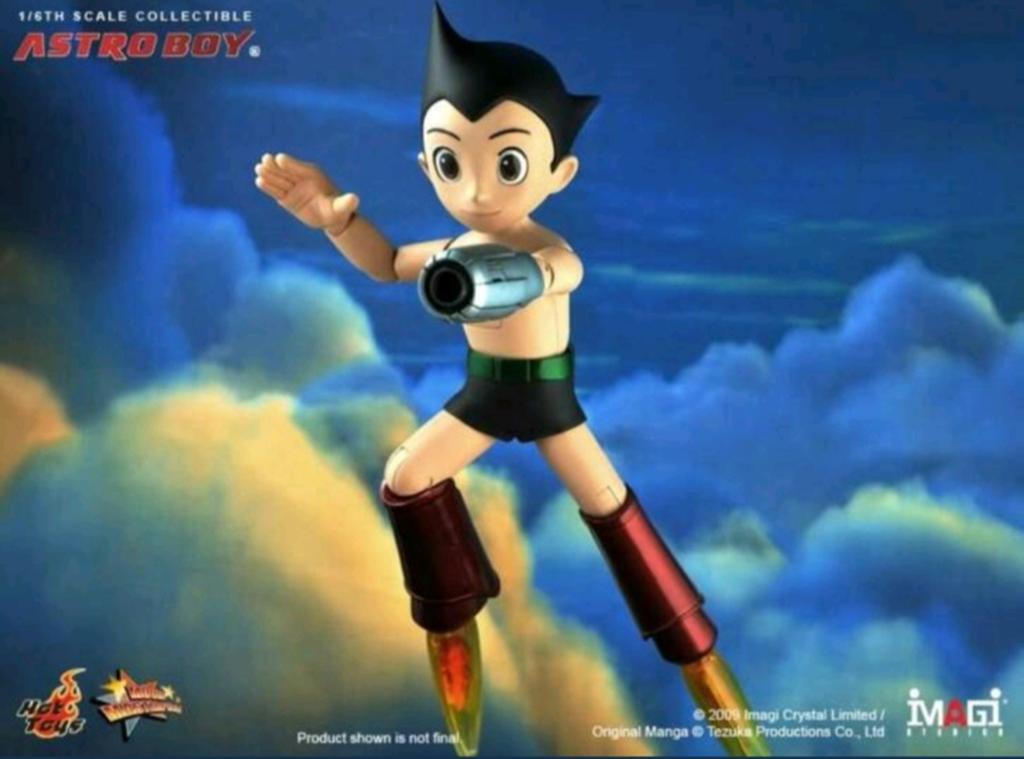 Hot Toys Astro Boy 1/6 scale zeer zeldzaam hard to find MIB, Ophalen, Nieuw, Film, Actiefiguur of Pop