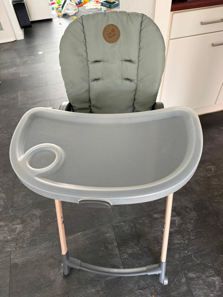 Maxi Cosi Minla Kinderstoel - Beyond Green, Ophalen, Gebruikt, Meegroeistoel, Afneembaar eetblad