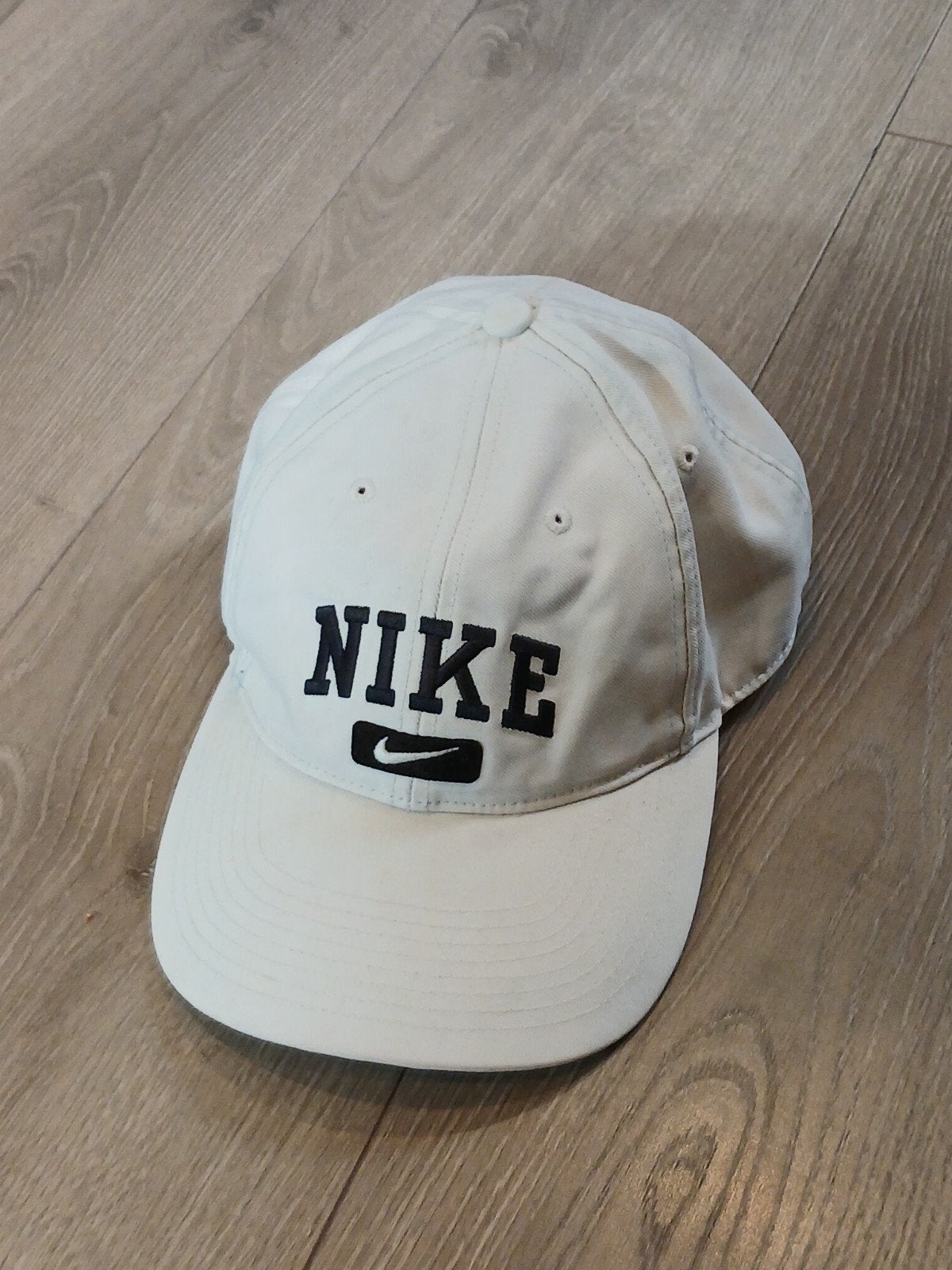Vintage 90s Nike Spellout Canvas Cap / Dad Hat / Unisex, Nike, Pet, Gedragen, One size fits all
