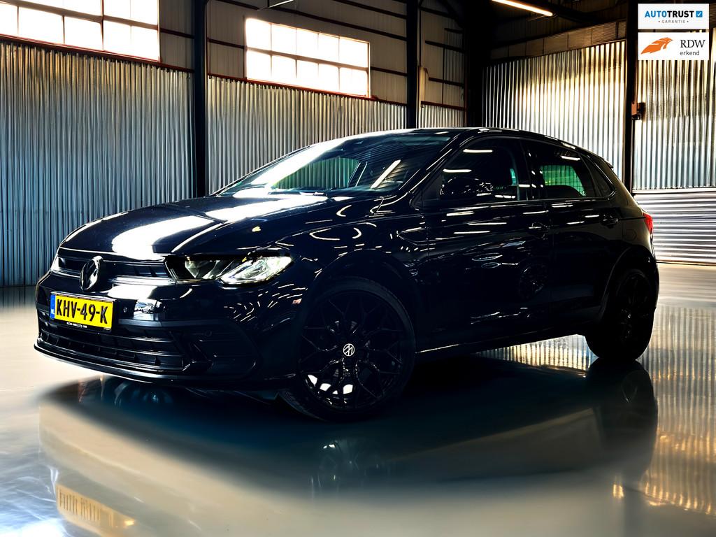 Volkswagen POLO 1.0 TSI R-Line Business_Navi_Carplay_Led_Vir, Auto's, Volkswagen, Gebruikt, Euro 6, 95 pk, Zwart
