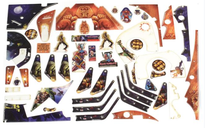 Stern Spielfeld Plastik Set Iron Maiden PRO #803-5000-N5, Overige typen, Stern, Nieuw, Ophalen of Verzenden