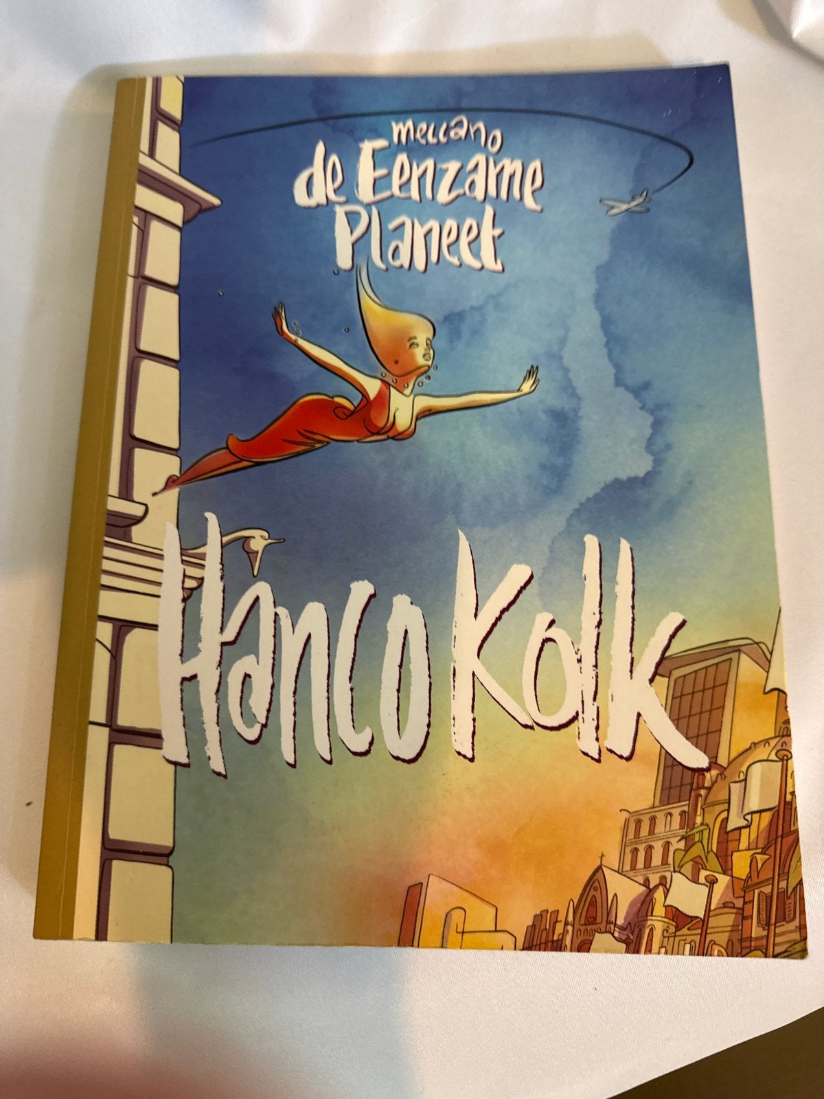 Mecano de Eenzame Planeet - Hanco Kolk stripboek, Eén stripboek, Ophalen of Verzenden, Zo goed als nieuw