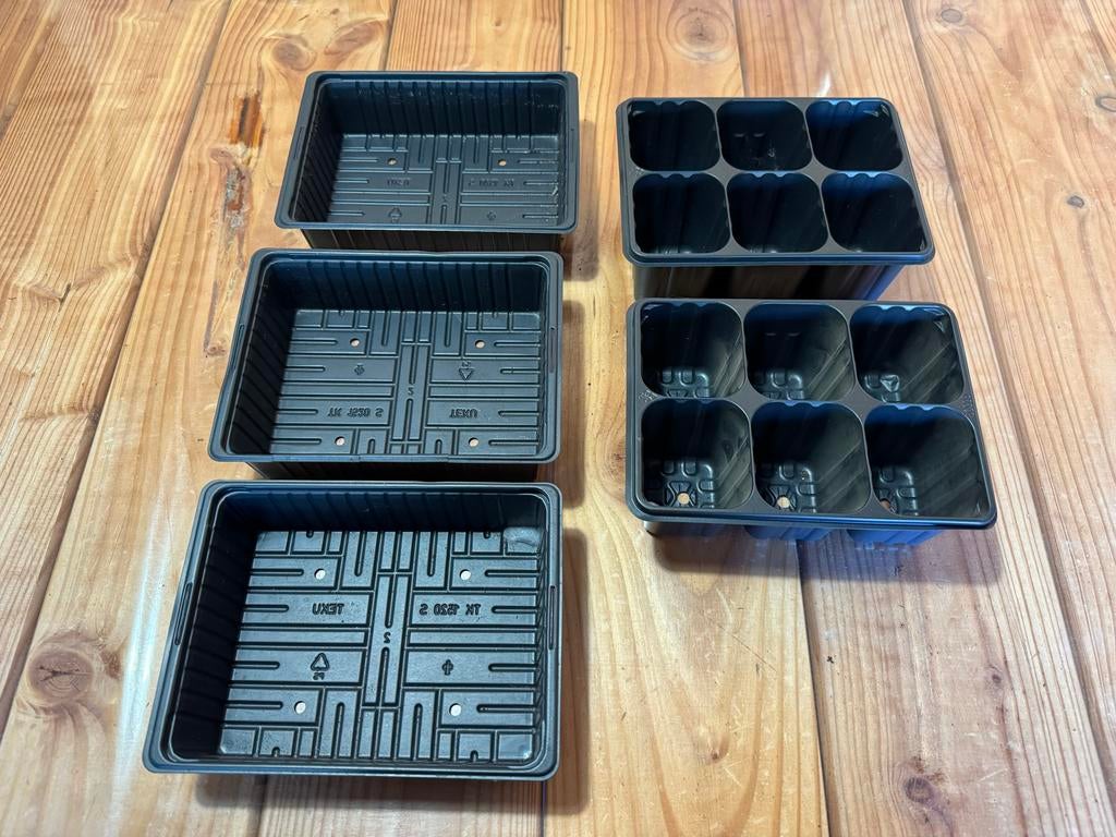 Kweekbakken en zaaitrays voor planten en zaden, Tuin en Terras, Bloembakken en Plantenbakken, Ophalen of Verzenden, Gebruikt