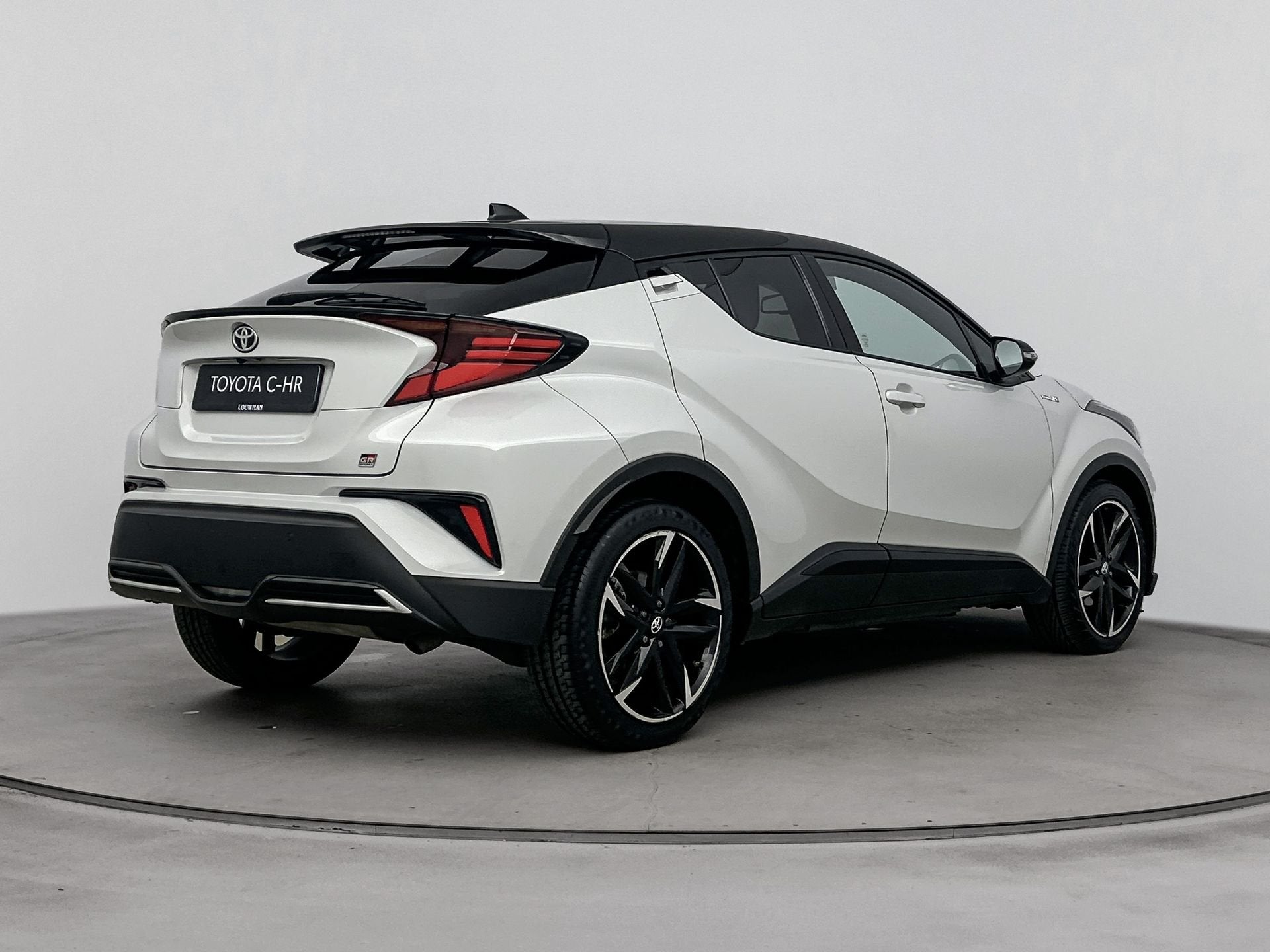 Toyota C-HR 1.8 Hybrid GR-Sport | JBL-Audio | Navigatie |, 12 maanden, 4 cilinders, Leder en Stof, Bedrijf