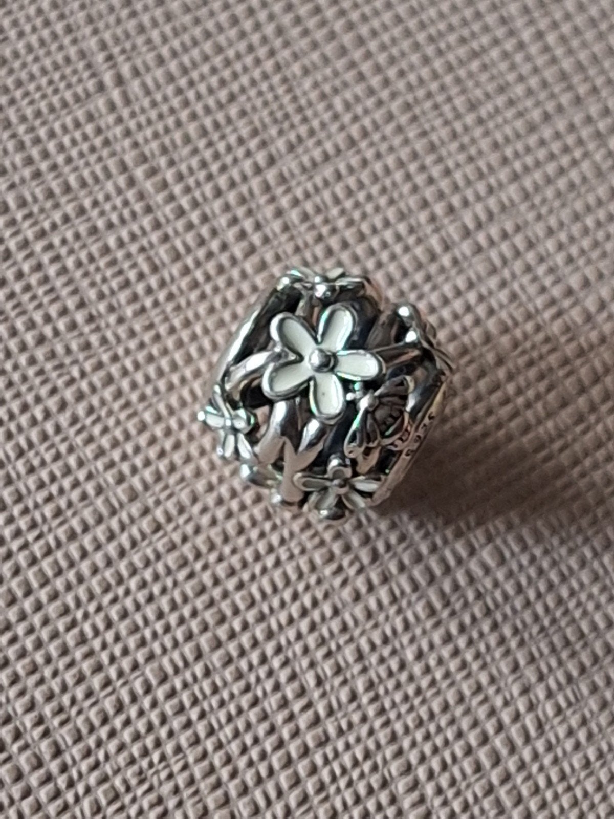 Pandora bedel, Sieraden, Tassen en Uiterlijk, Bedels, Ophalen of Verzenden, Zo goed als nieuw, Zilver, Pandora