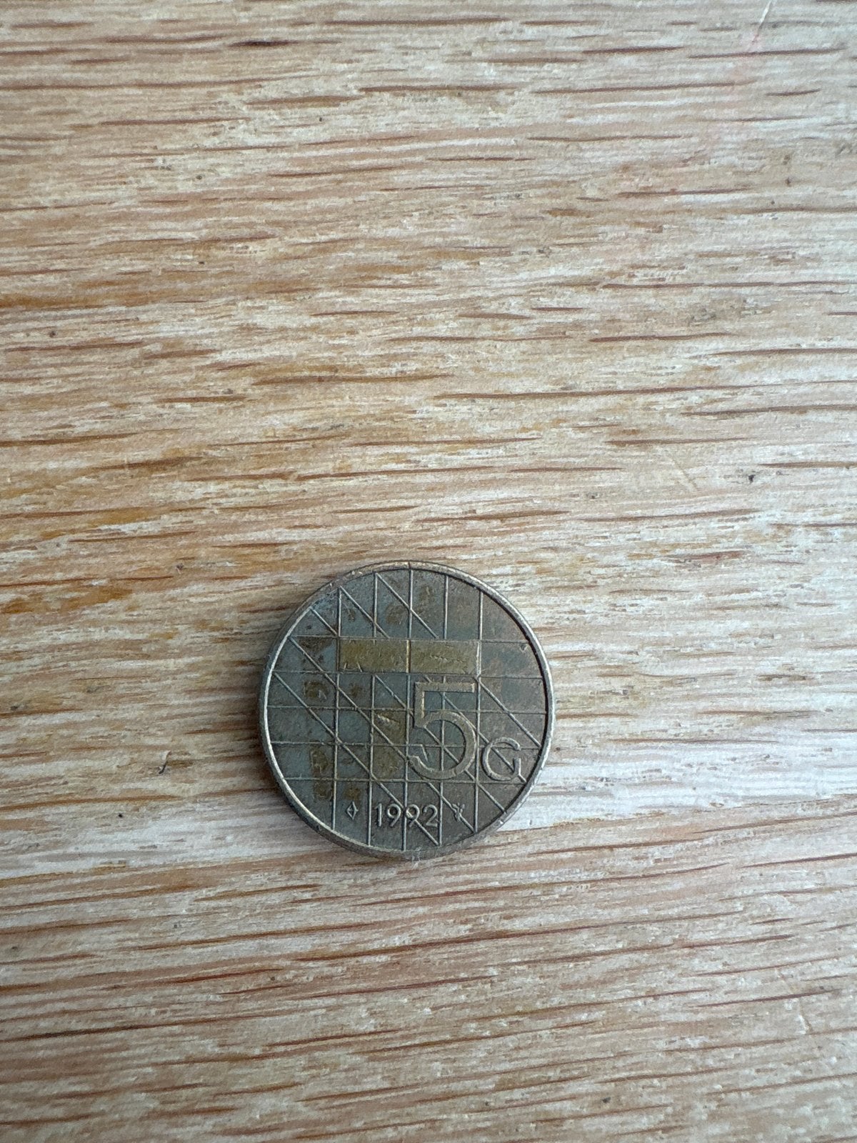 5 Gulden munt Koningin Beatrix 1992, Ophalen of Verzenden, Koningin Beatrix, 5 gulden, Losse munt