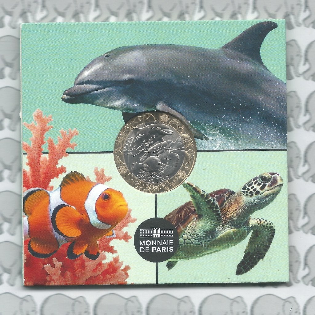 Frankrijk 5 euro 2026 "Waterdieren", Ophalen of Verzenden, Frankrijk, 5 euro, Losse munt