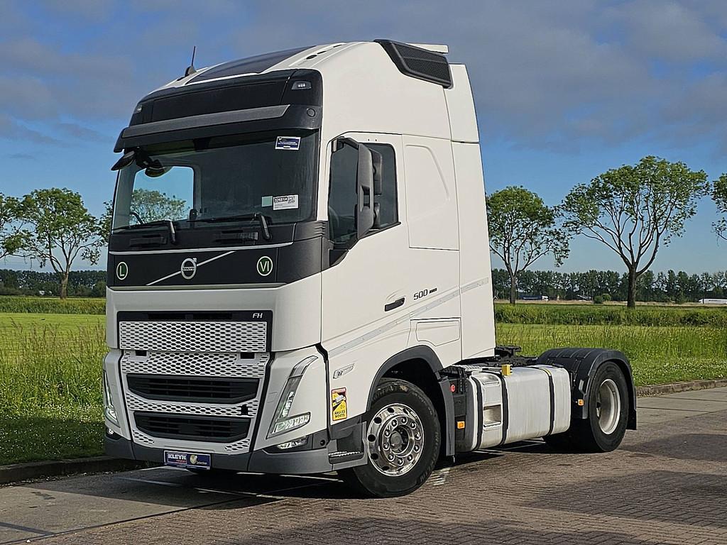 VOLVO FH 500 xl led i-p-c 2x tank, Auto's, Automaat, Euro 6, 510 pk, Stoelverwarming