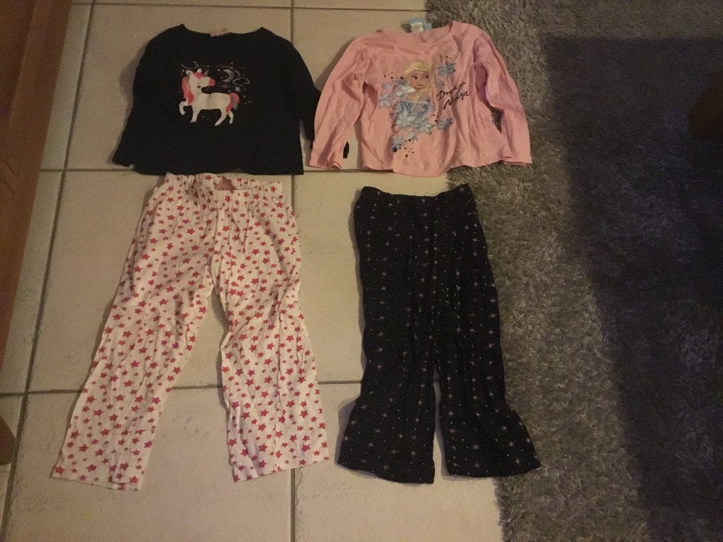 Pyjama meisje, maat 116/122, Ophalen of Verzenden, Zo goed als nieuw, Meisje, Nacht- of Onderkleding