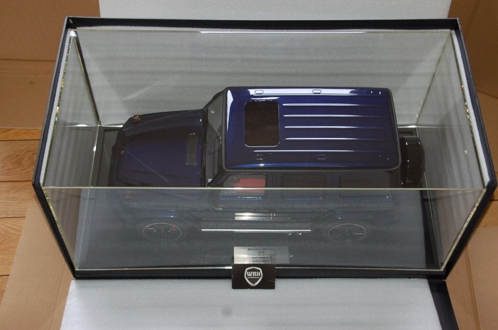1:8 Minichamps MERCEDES G63 AMG 2018 blue LTD 99 WRH, Verzenden, Nieuw, 1:5 t/m 1:8, Auto