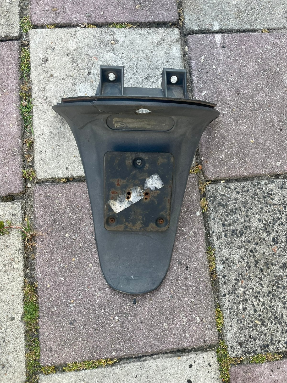 Piaggio zip 2000 2t achterspatbord (kenteken), Ophalen of Verzenden, Zo goed als nieuw