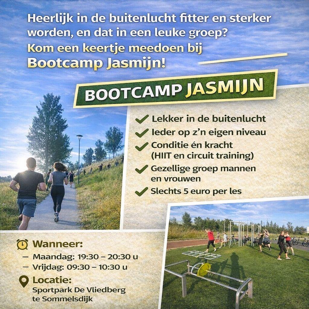 Bootcamp maandag 19:30-20:30 Sommelsdijk- 5 euro, Ophalen, Nieuw, Overige typen