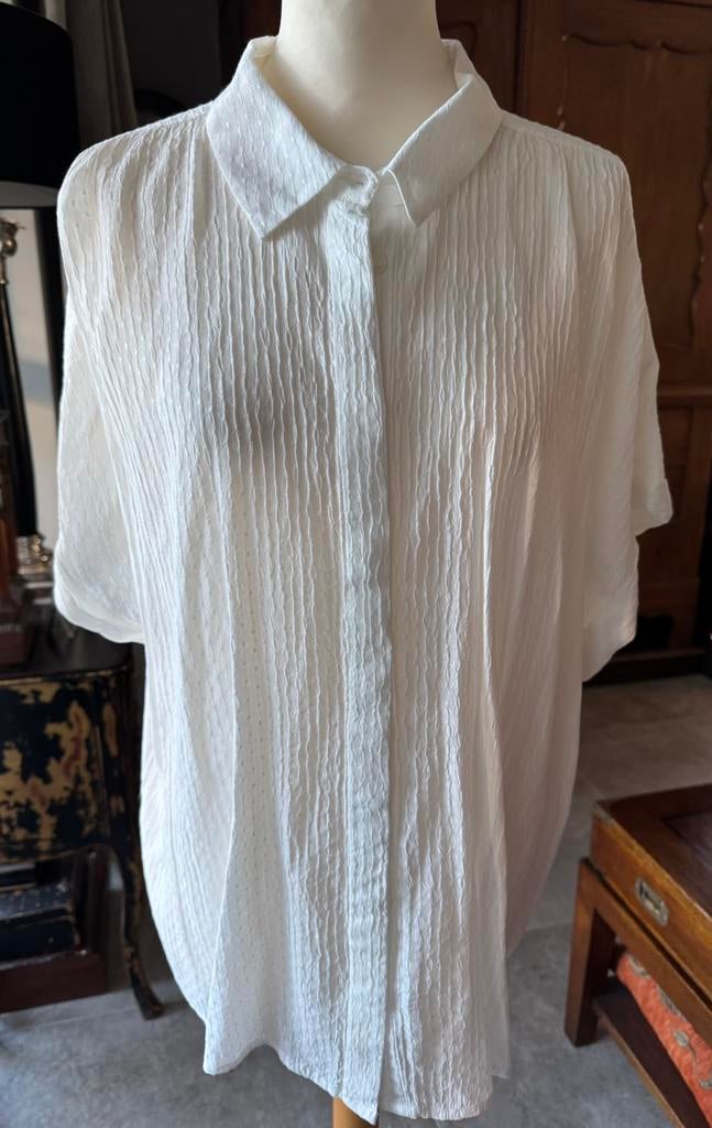 WE Fashion blouse, Kleding | Dames, Ophalen of Verzenden, Nieuw, Maat 46/48 (XL) of groter, Wit
